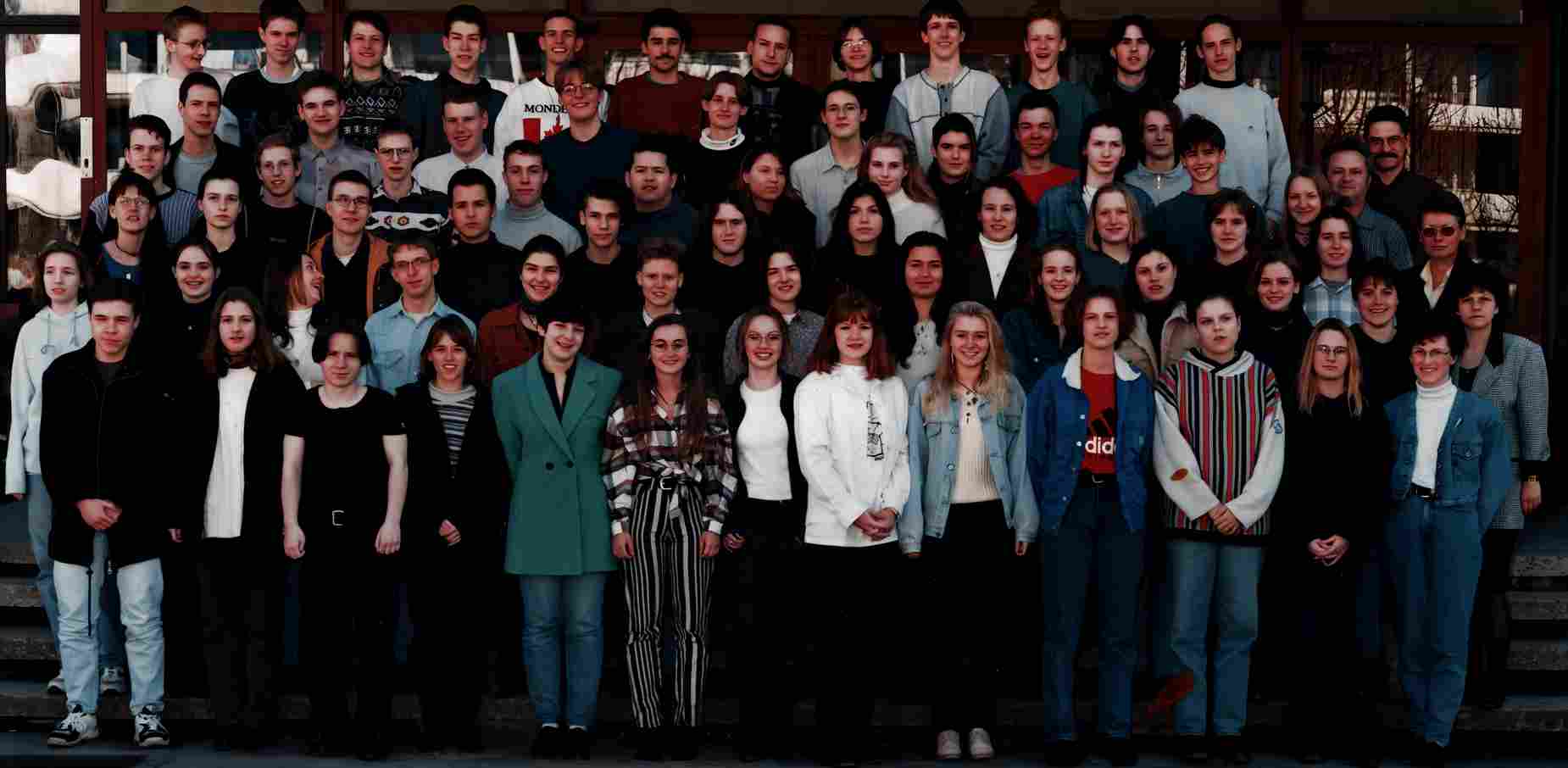 Klassenfoto Abitur 1996